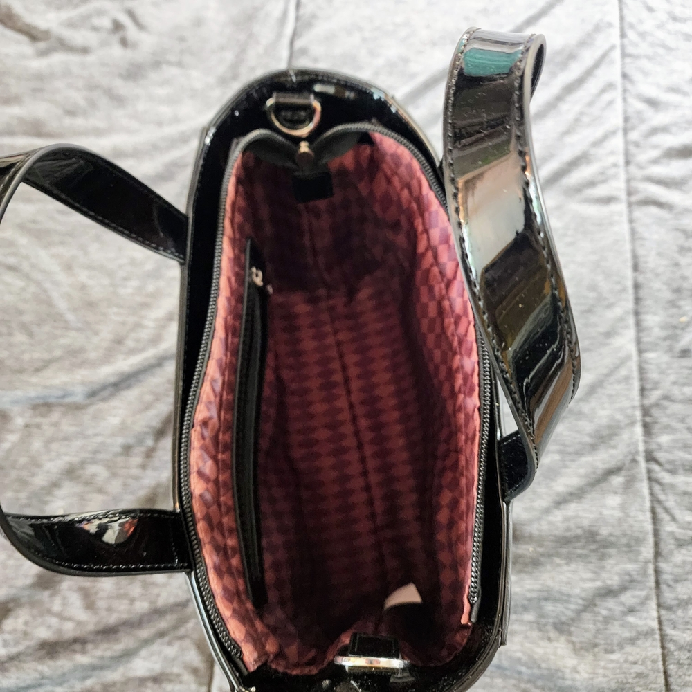 Hot Chocolate Designs Black Glitter Shoulder Bag - Picture 2 of 3
